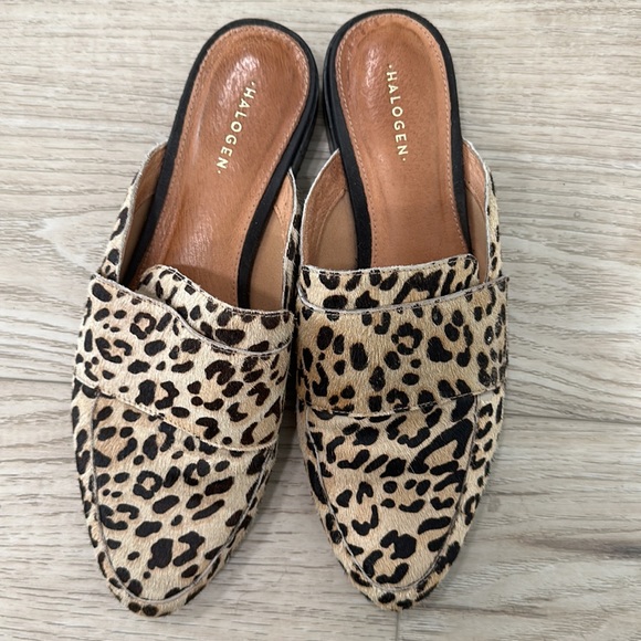 Leopard Halogen Mules - Picture 3 of 3